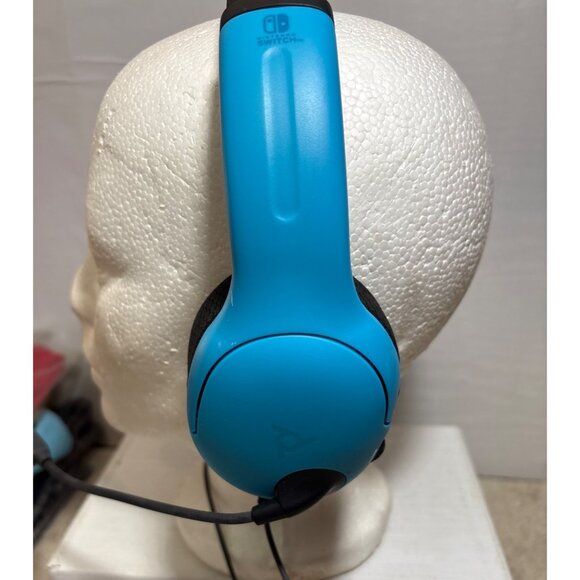 PDP Gaming LVL40 Airlite Stereo Headset With Mic For Nintendo Switch 8E Red Blue - Picture 3 of 12